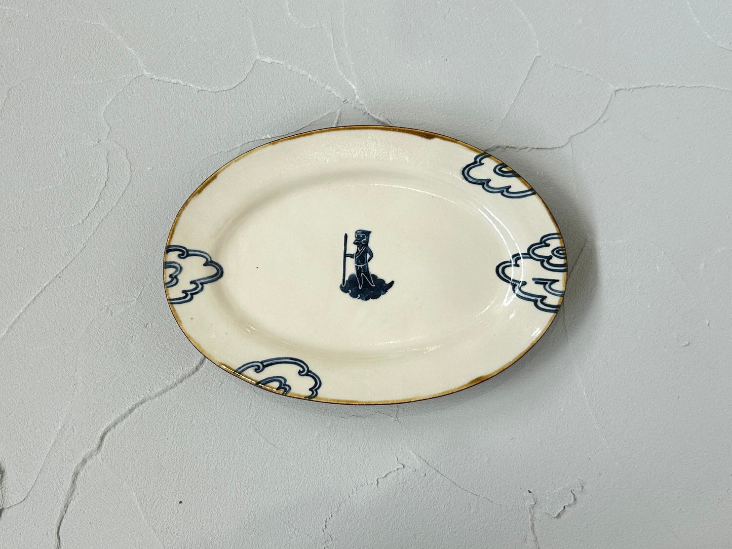 【吉村 尚子 10%OFF】naomitu pottery オーバルS サル C/HK00499