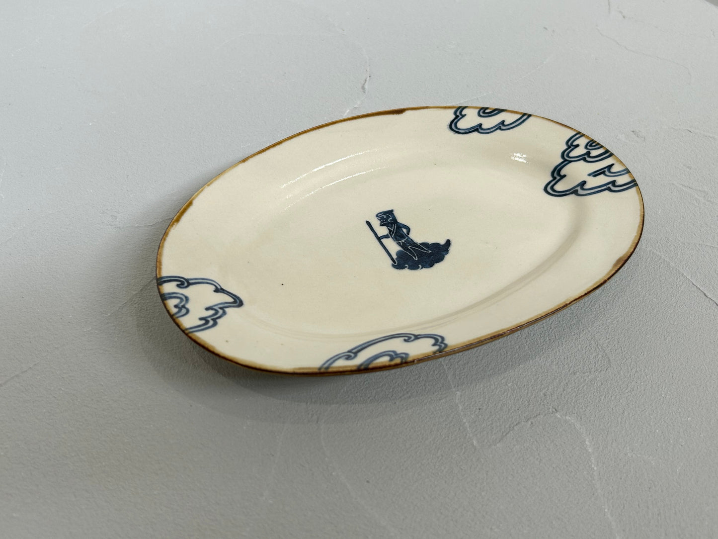 【吉村 尚子 10%OFF】naomitu pottery オーバルS サル C/HK00499