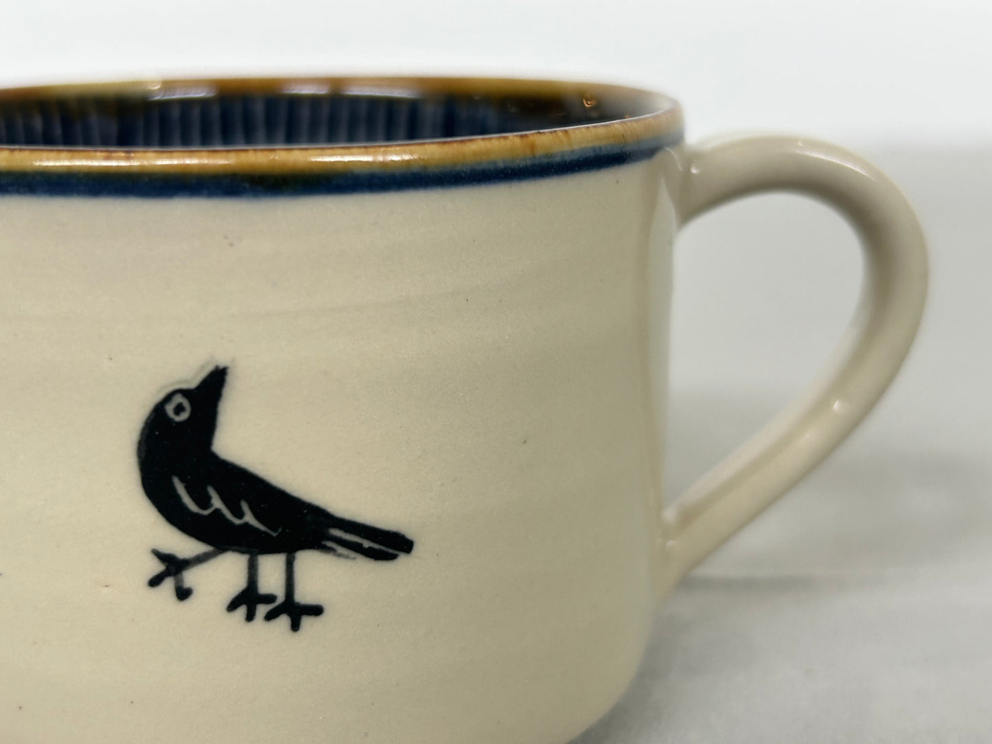 【吉村 尚子】naomitu pottery ヤタガラスコーヒーカップ A/HK00528