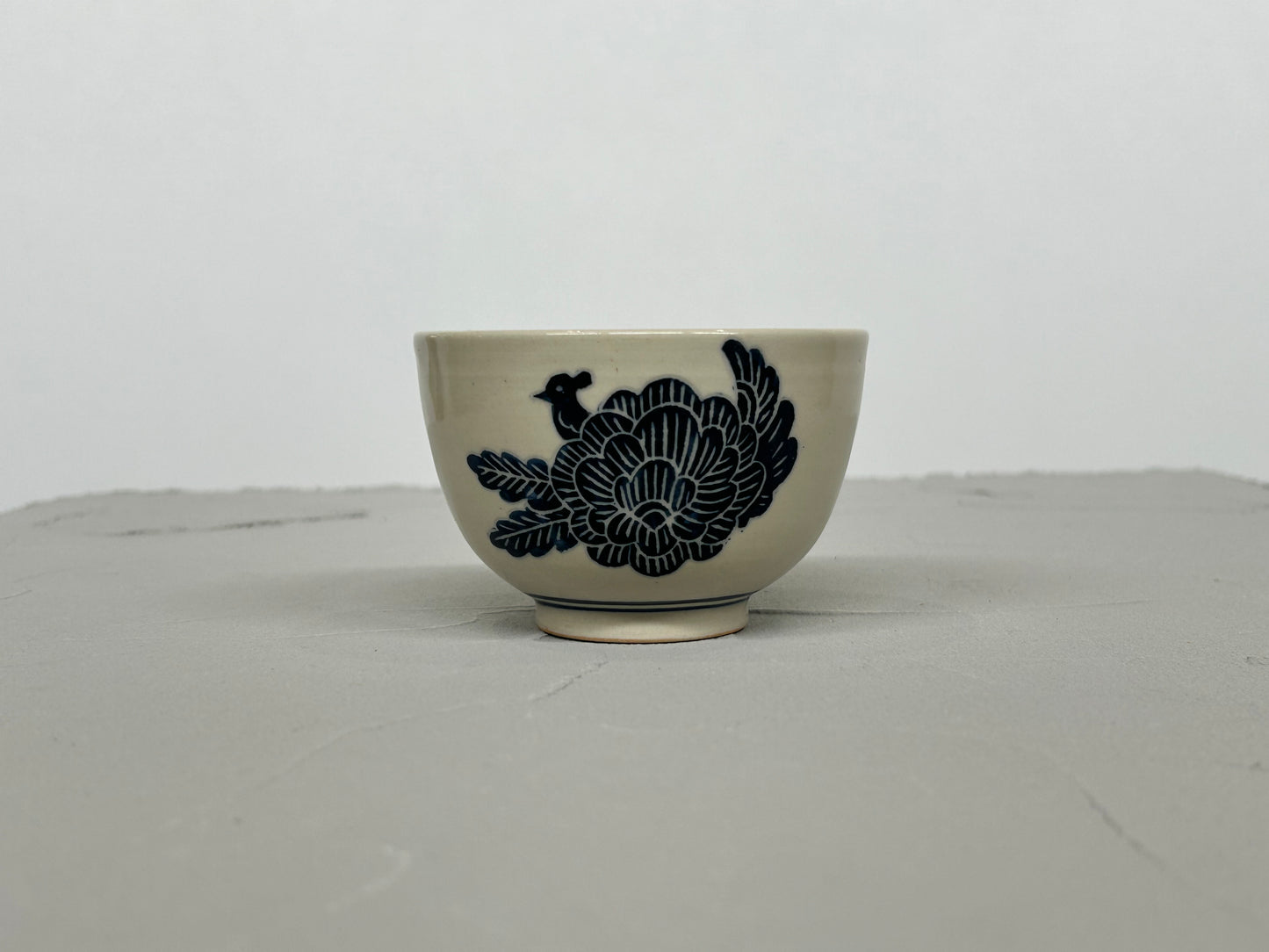 【吉村 尚子】naomitu pottery 飯碗 鳥と花 B/HK00527