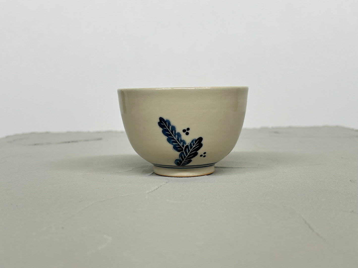 【吉村 尚子】naomitu pottery 飯碗 鳥と花 B/HK00527