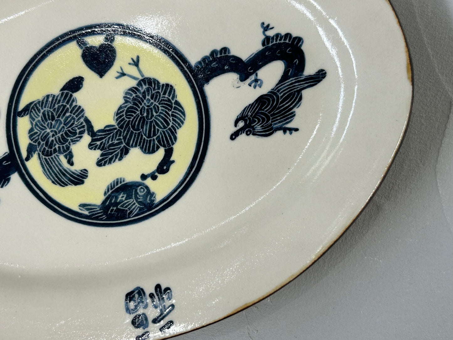 【吉村 尚子】naomitu pottery 満福皿オーバル D/HK00500