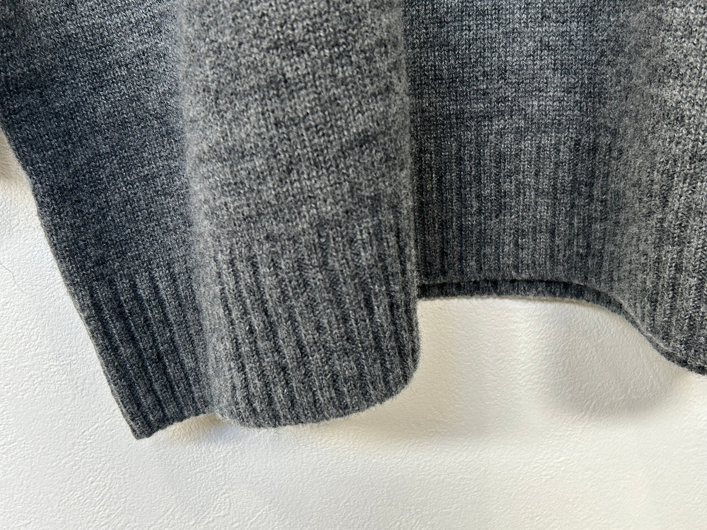 【ESLOW エスロー】FERMO WOOL BIG SIZED PULLOVER CHARCOAL GRAY/HK00422