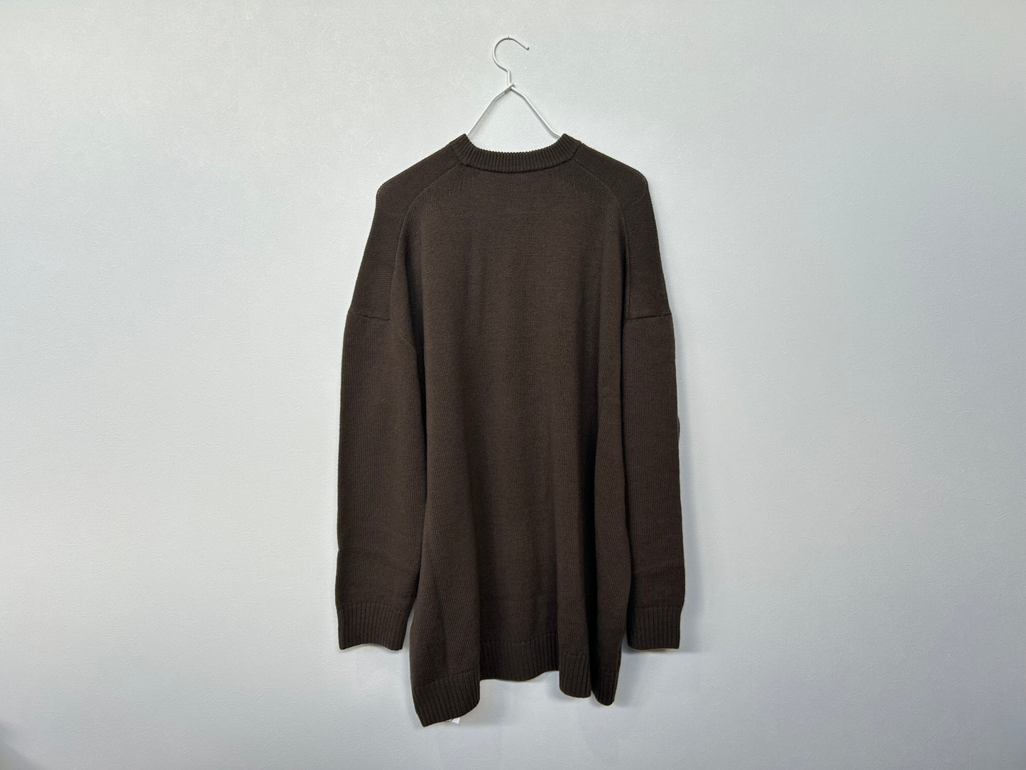 【ESLOW エスロー】FERMO WOOL BIG SIZED PULLOVER KHAKI/HK00422