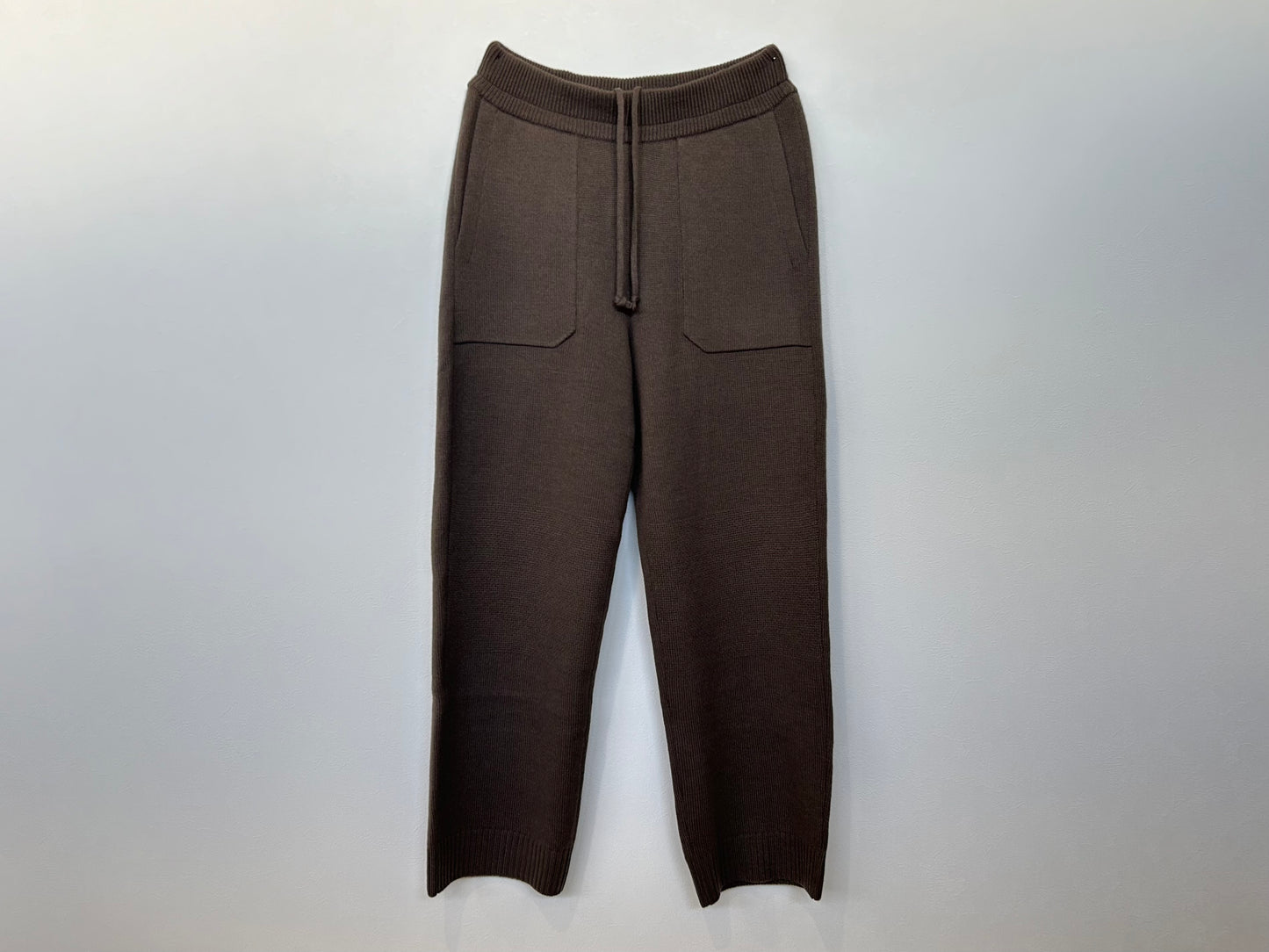 【ESLOW エスロー】FERMO WOOL KNIT PANTS KHAKI/HK00421