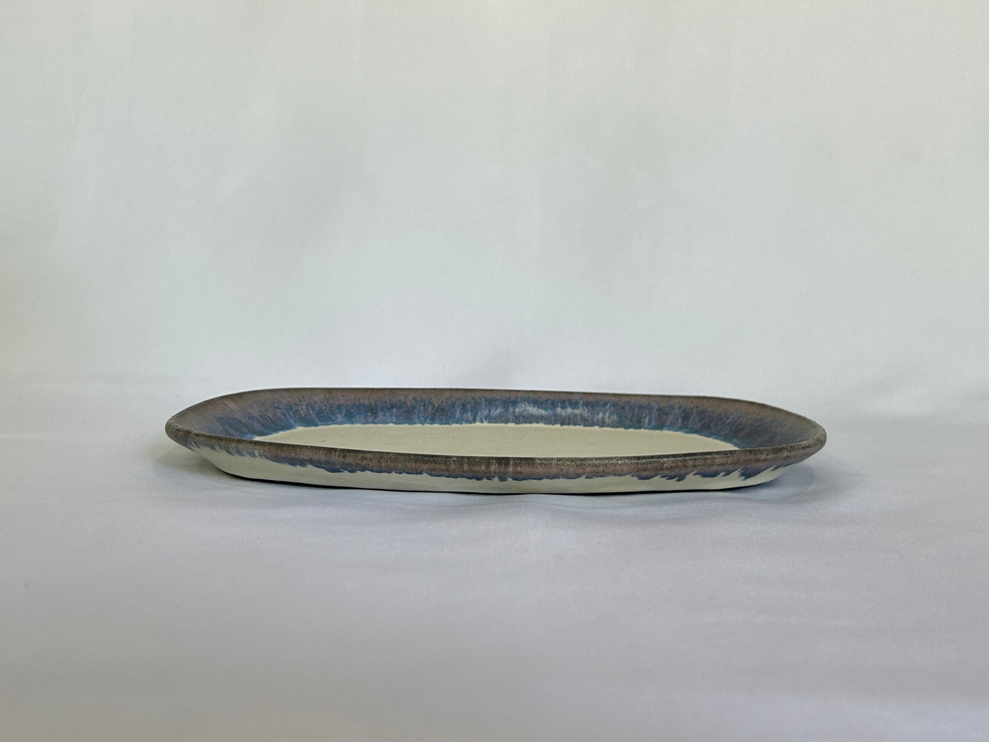 【3RD CERAMICS】 パンのお皿 WeekENDS（青）/HK00544