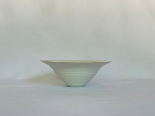 【井上 健太】白磁 鉢 大02/KI00002