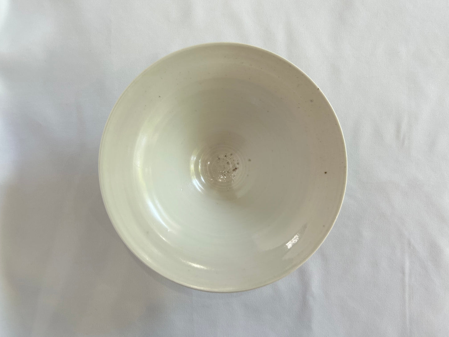 【井上 健太】白磁 鉢 大02/KI00002