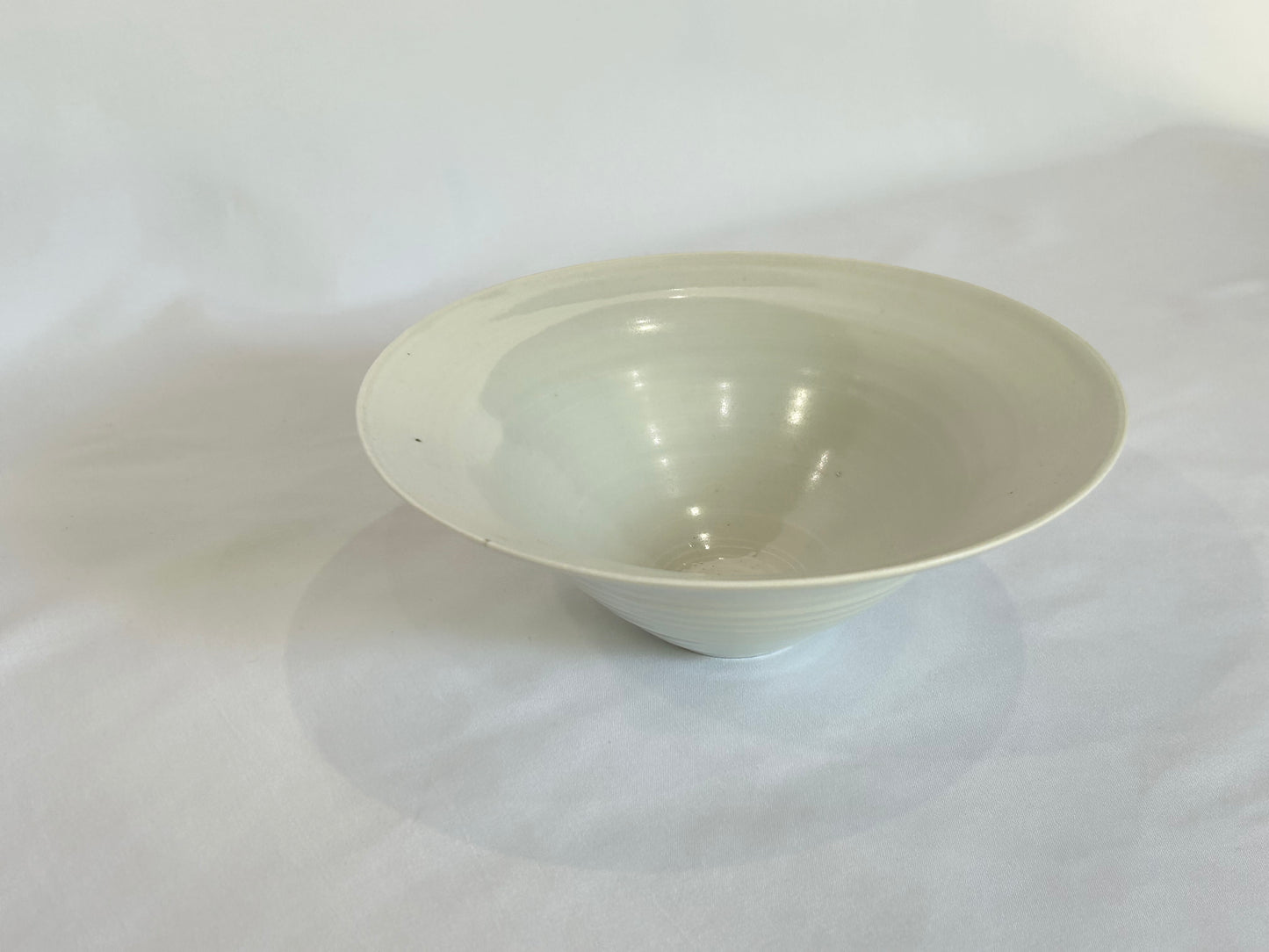 【井上 健太】白磁 鉢 大02/KI00002