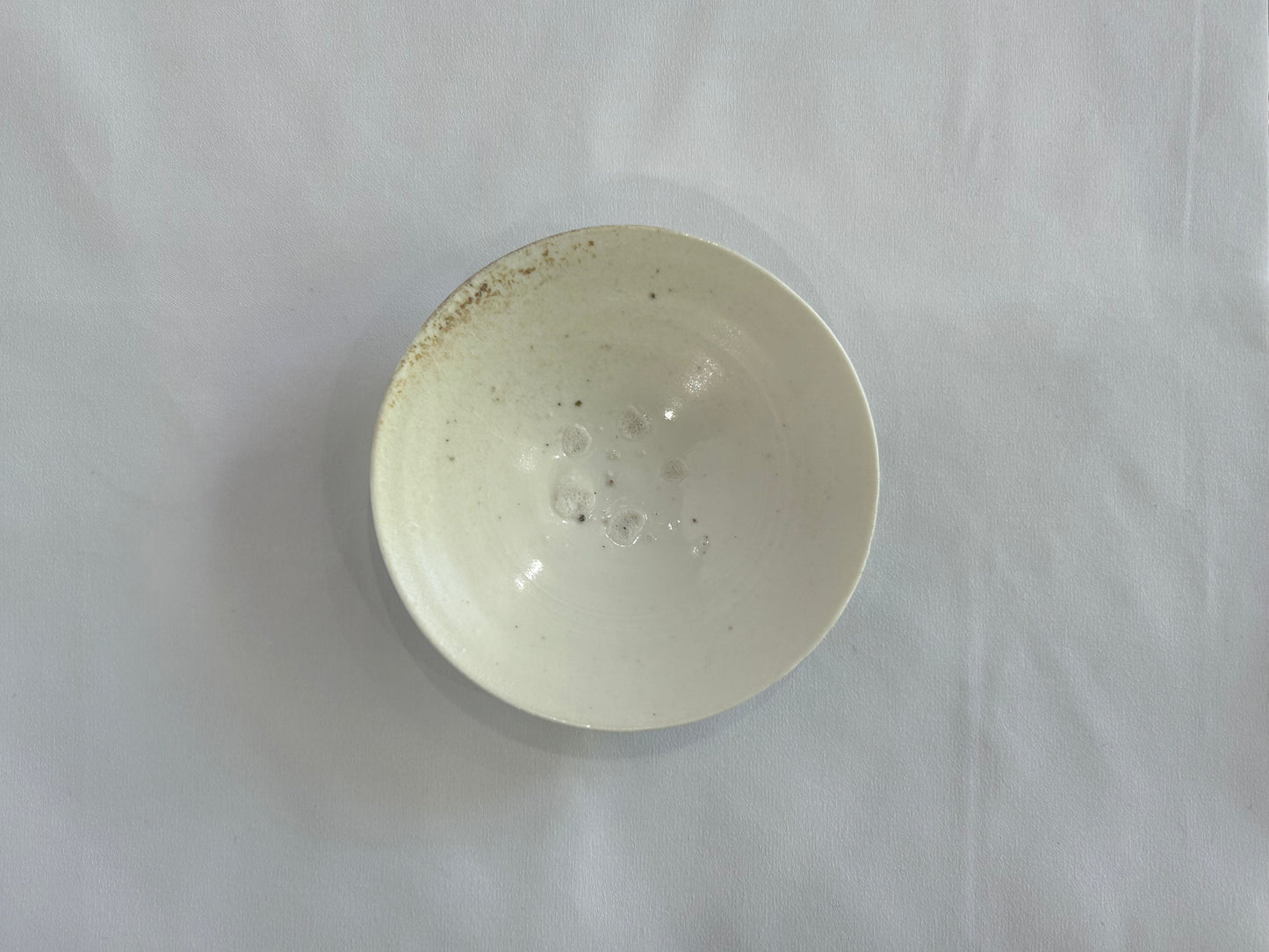 【井上 健太】白磁 小皿 02/HK00547