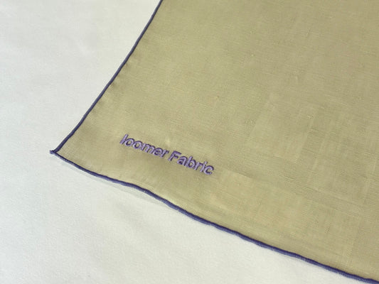 【loomer ルーマー】Embroidery Linen Cloth(Big) LM225-LC028 Beige/HK00559