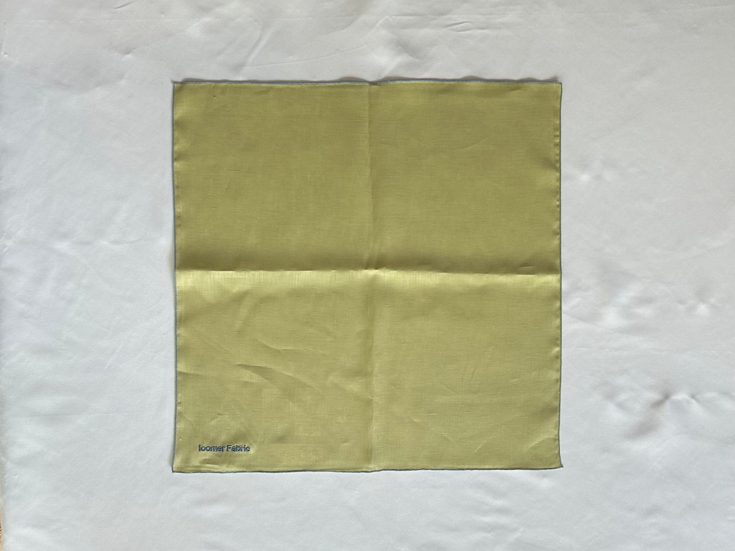 【loomer ルーマー】Embroidery Linen Cloth(Small) LM225-LC027 Yellow/HK00558