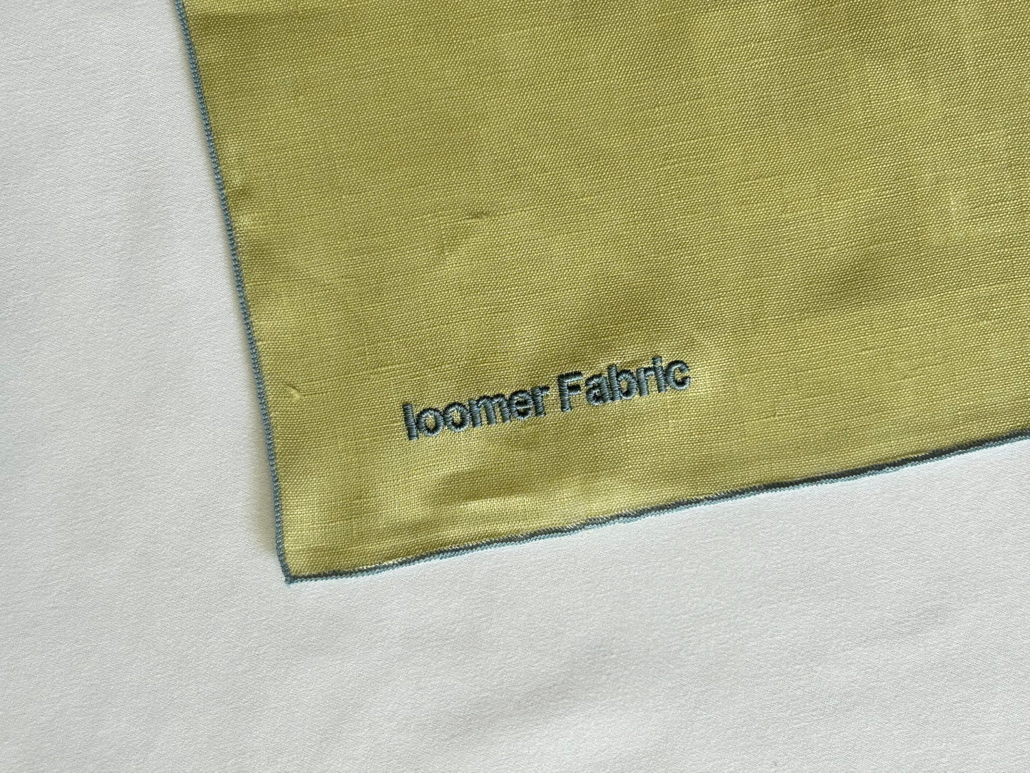 【loomer ルーマー】Embroidery Linen Cloth(Small) LM225-LC027 Yellow/HK00558