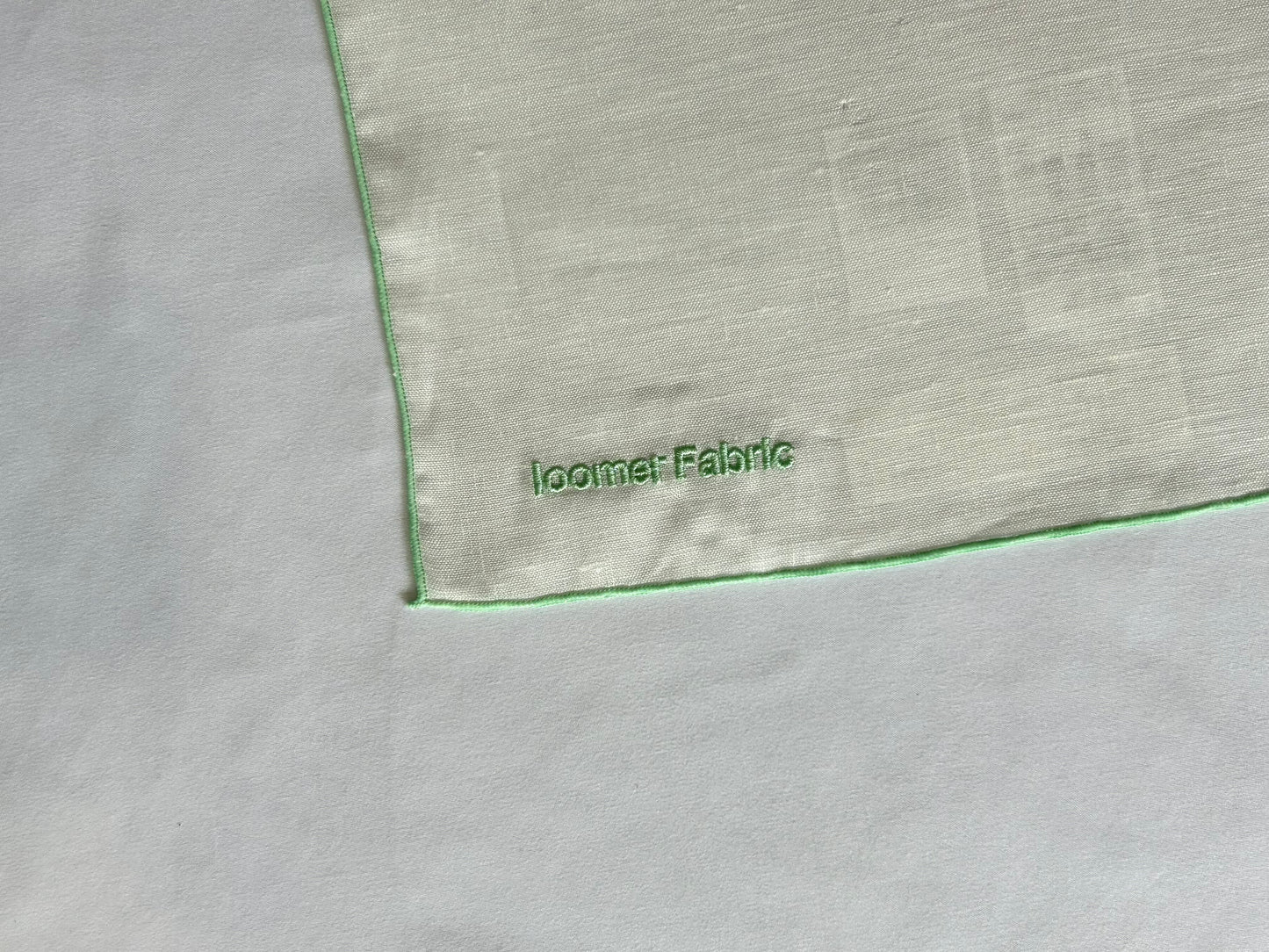 【loomer ルーマー】Embroidery Linen Cloth(Small) LM225-LC027 White/HK00558