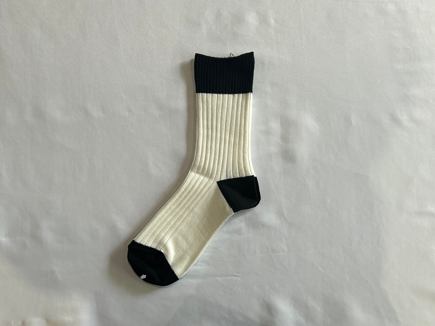 【loomer ルーマー】ソックス LM225-SC031 White×Black/HK00538
