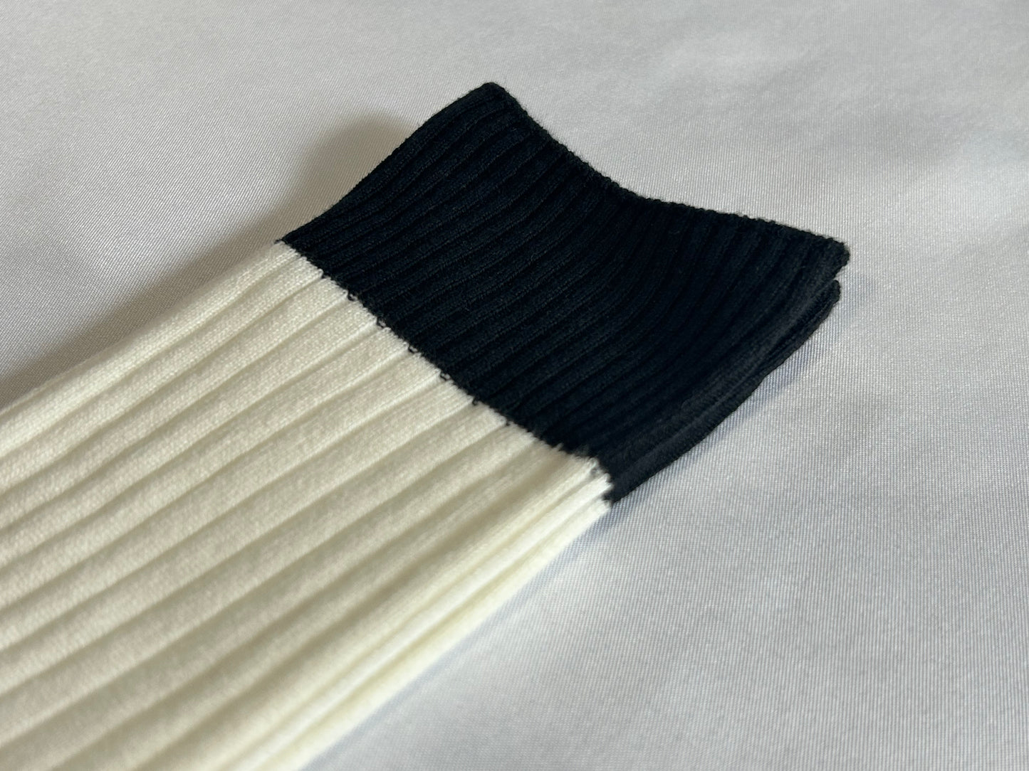 【loomer ルーマー】ソックス LM225-SC031 White×Black/HK00538