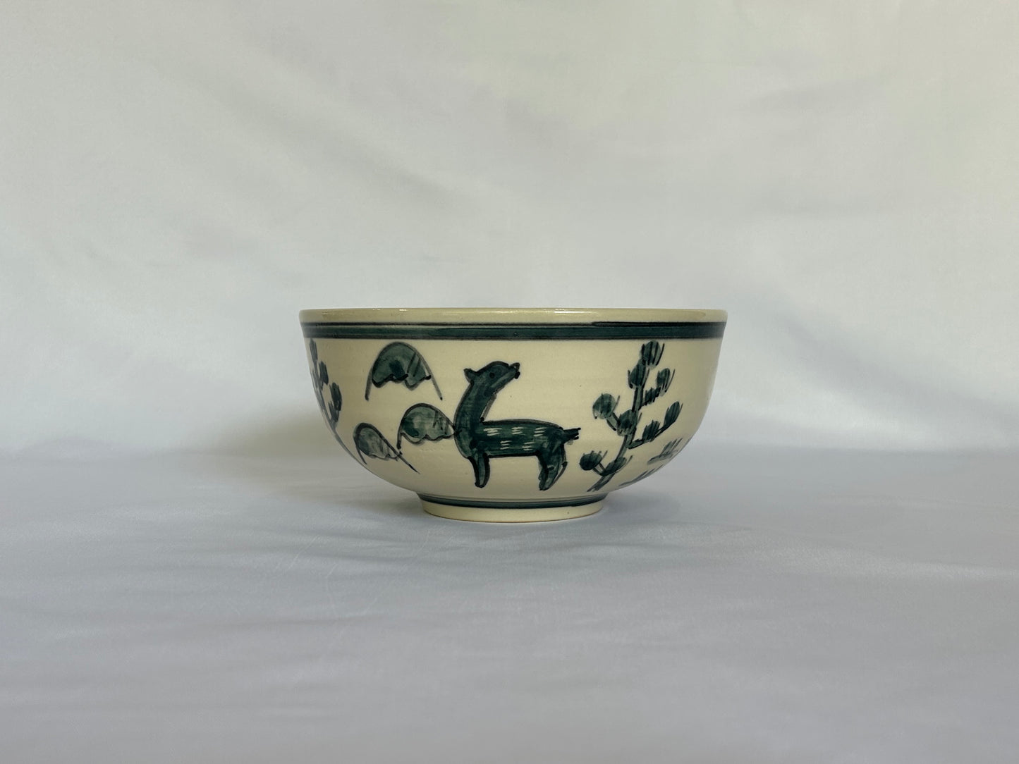 【吉村 尚子】naomitu pottery シカ丼ぶり B/HK00560