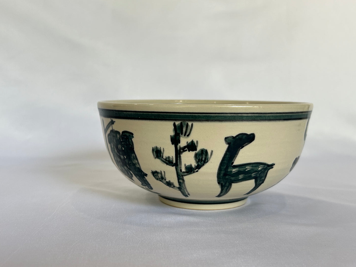 【吉村 尚子】naomitu pottery シカ丼ぶり B/HK00560