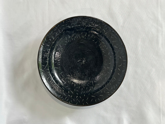 【吉村 尚子】naomitu pottery ヤタガラス中皿 A/HK00563