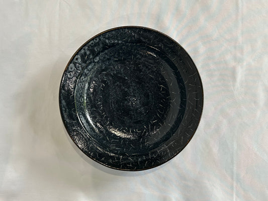 【吉村 尚子】naomitu pottery ヤタガラス中皿 B/HK00563