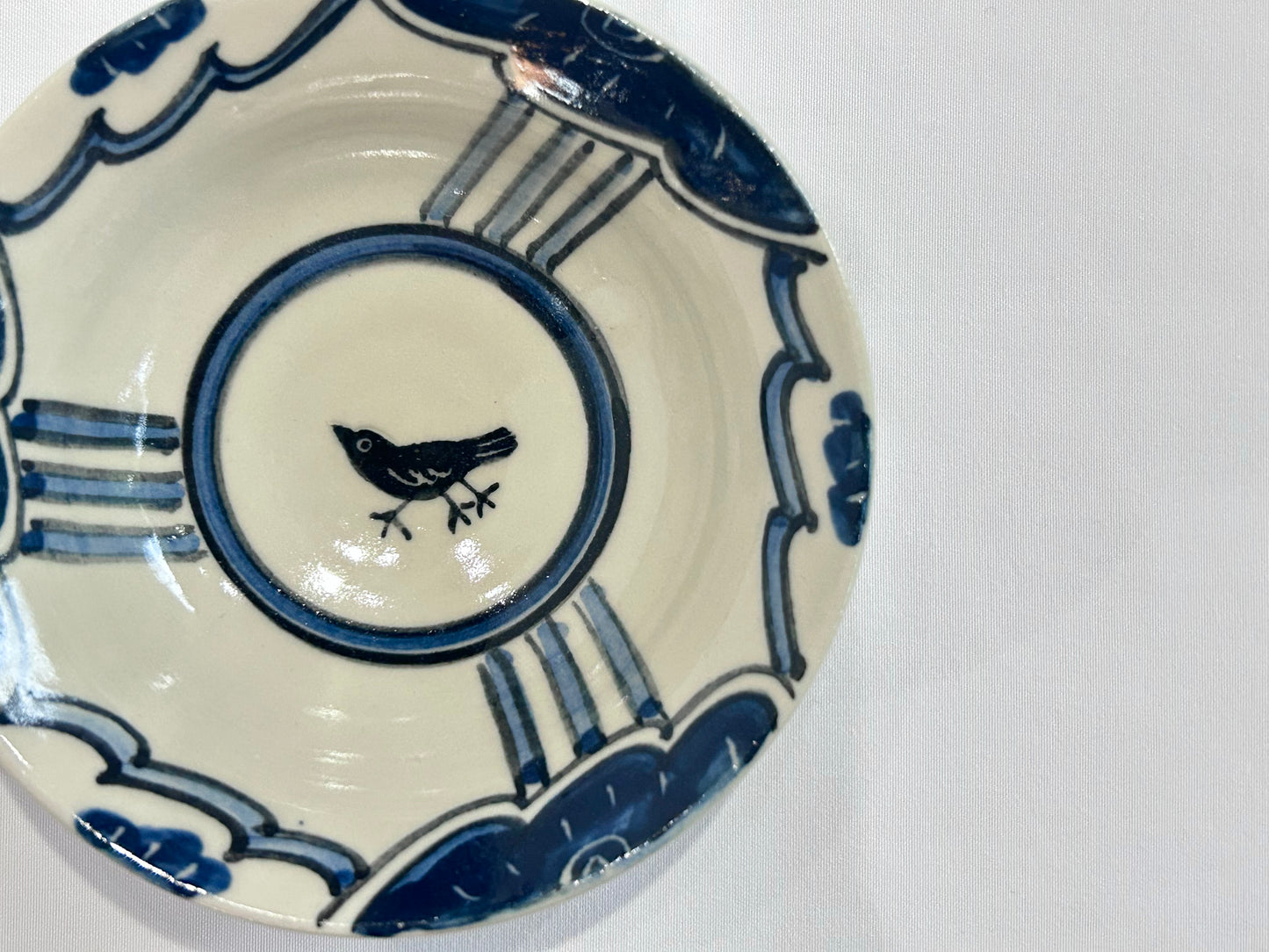 【吉村 尚子】naomitu pottery ヤタガラス小鉢 B/HK00501