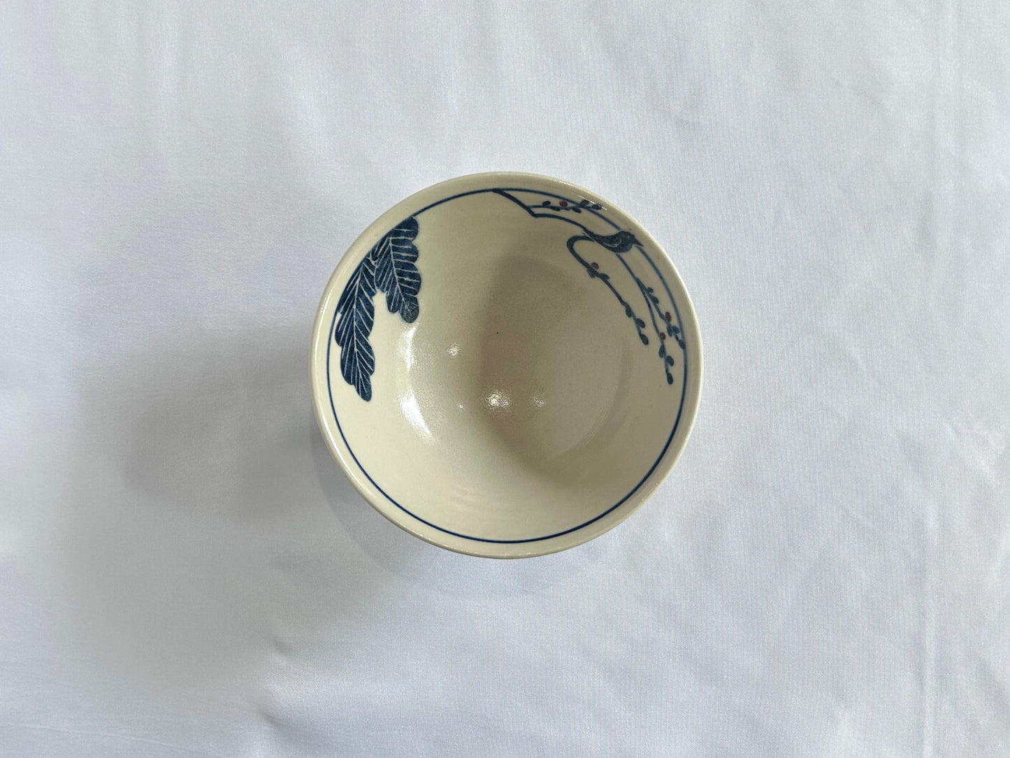 【吉村 尚子】naomitu pottery 飯碗 中鳥 A/HK00589