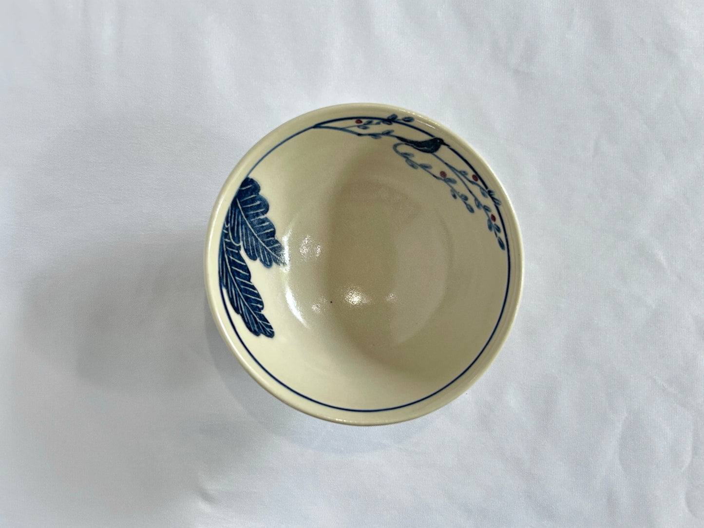 【吉村 尚子】naomitu pottery 飯碗 中鳥 B/HK00589