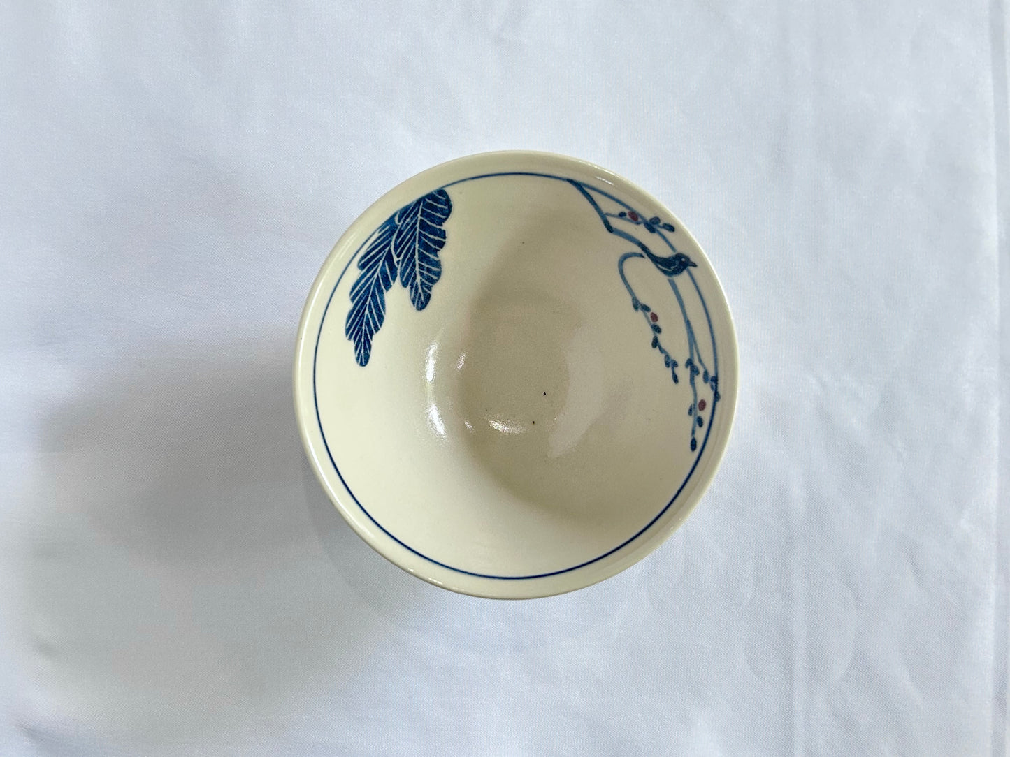 【吉村 尚子】naomitu pottery 飯碗 中鳥 C/HK00589