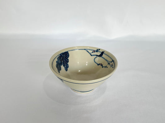 【吉村 尚子】naomitu pottery 飯碗 中鳥 C/HK00589