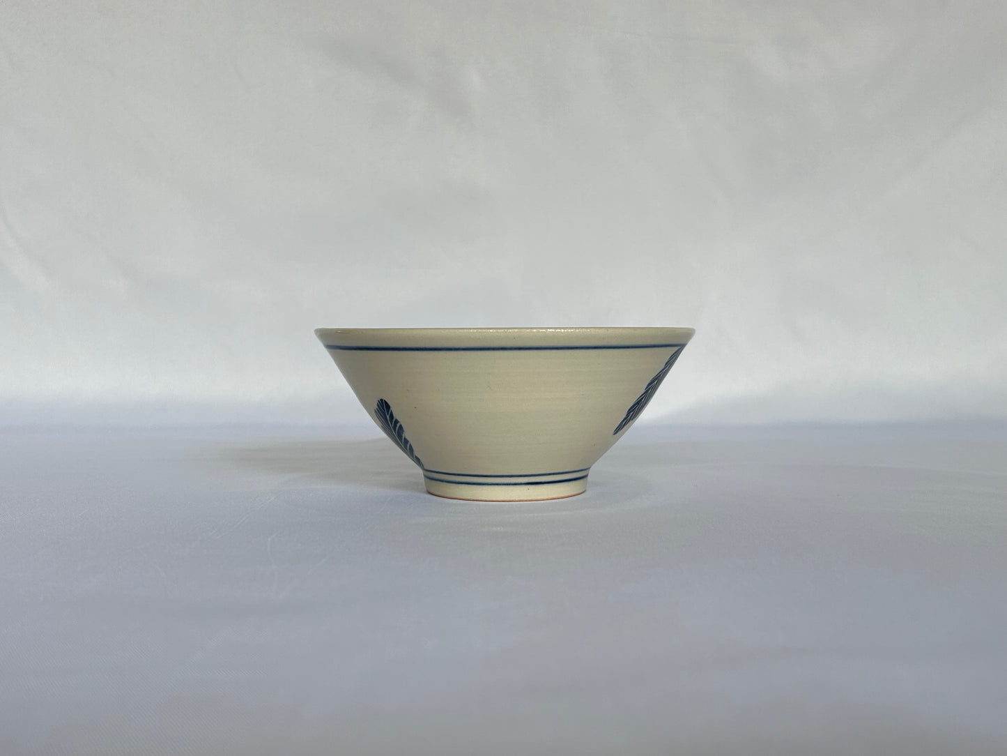 【吉村 尚子】naomitu pottery 飯碗 中鳥 D/HK00589