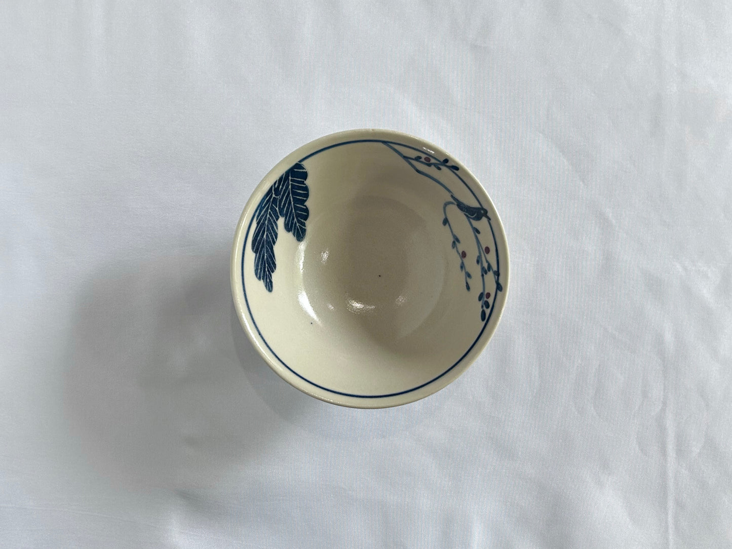 【吉村 尚子】naomitu pottery 飯碗 中鳥 D/HK00589