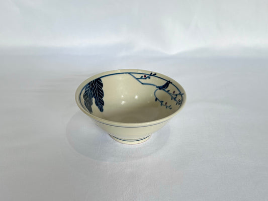 【吉村 尚子】naomitu pottery 飯碗 中鳥 D/HK00589