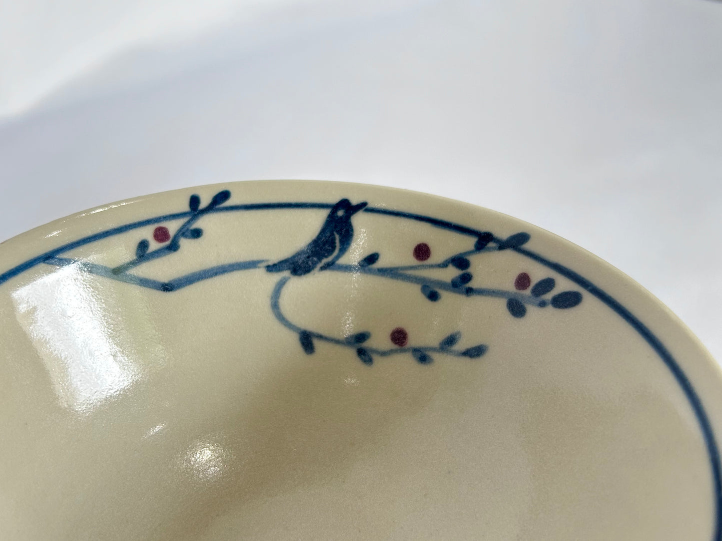 【吉村 尚子】naomitu pottery 飯碗 中鳥 D/HK00589