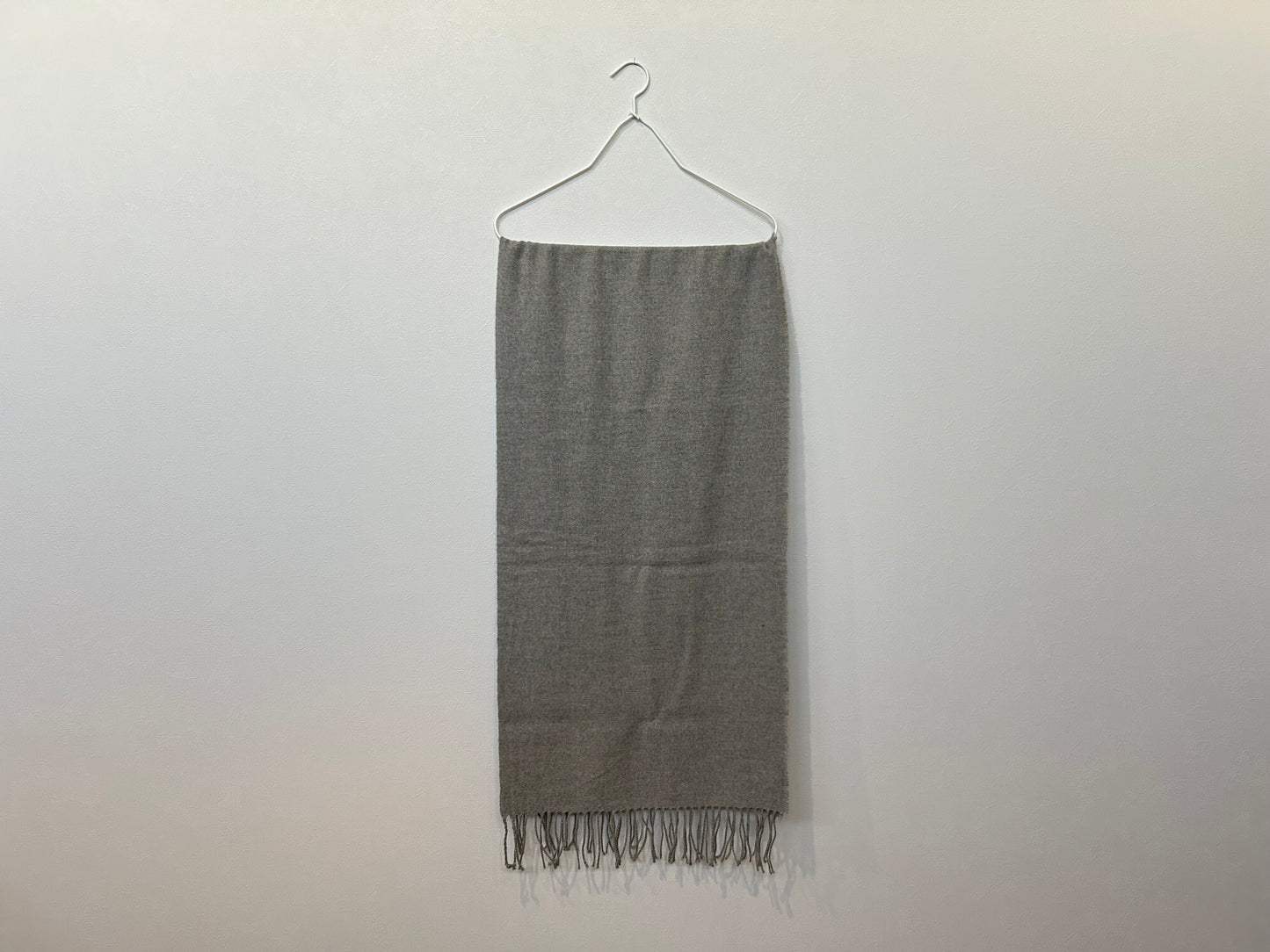 【loomer ルーマー】 Aspero Cotton Flannel Stole LM324-ST004 Light Grey/HK00454