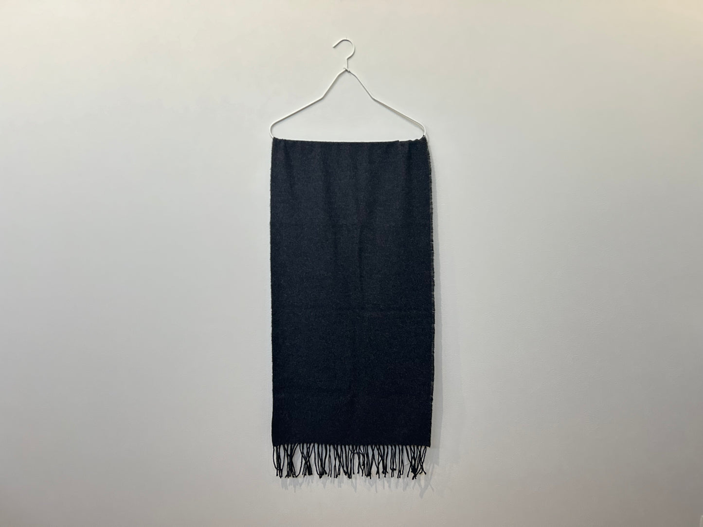 【loomer ルーマー】 Aspero Cotton Flannel Stole LM324-ST004 Charcoal Grey/HK00454