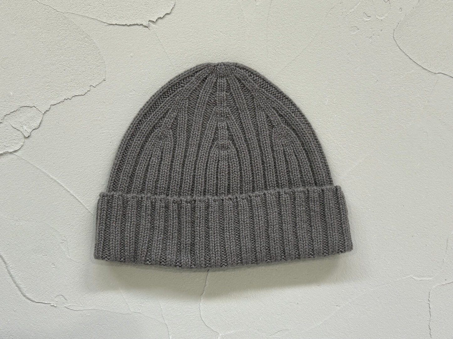 【loomer ルーマー】Cashmere Knit Cap LM324-KN008 Grey/LM00005