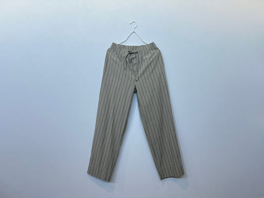 【hoteL_ ホテルアンダースコア】pants beige stripe PJ0504/HT00006