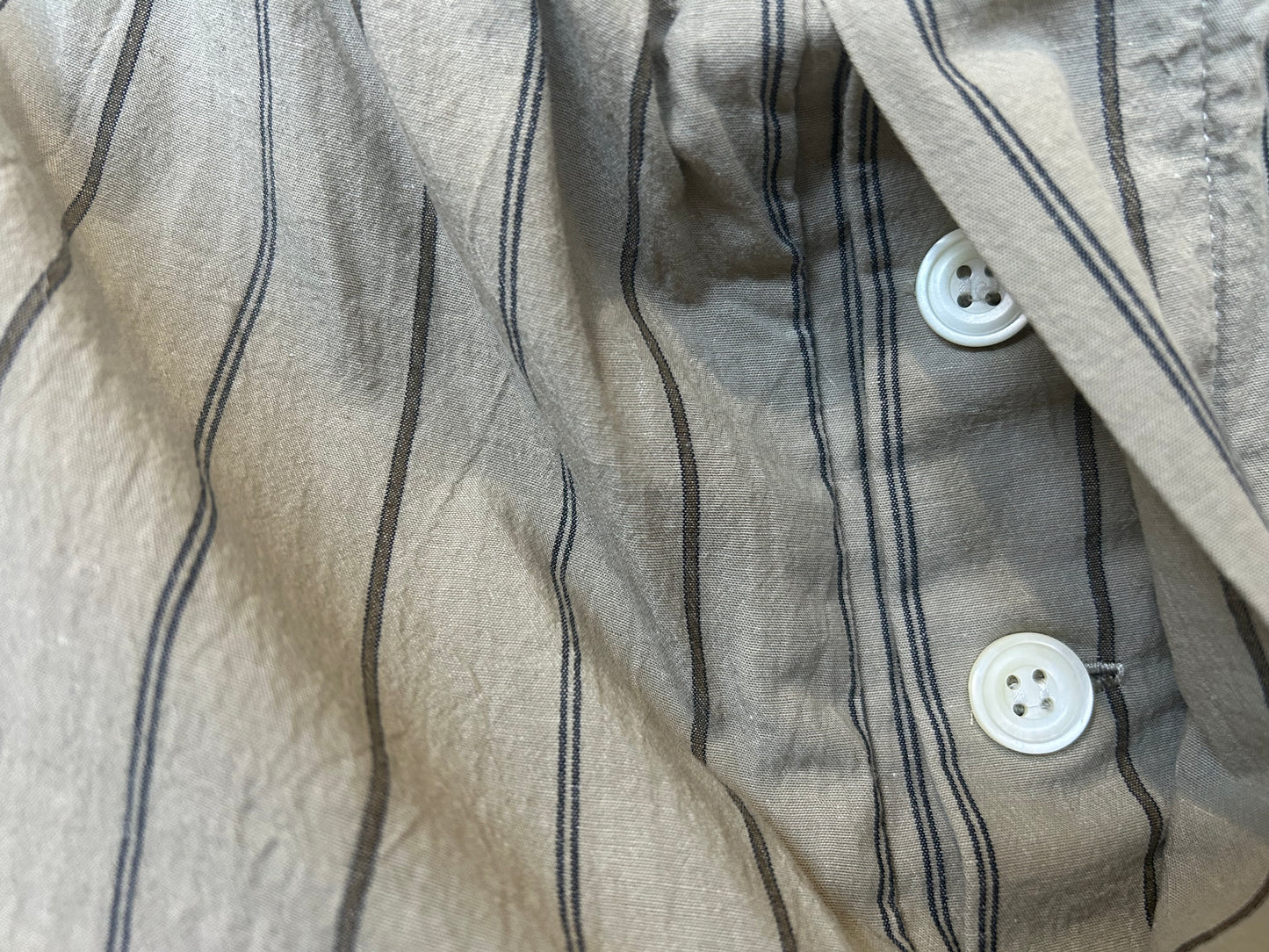 【hoteL_ ホテルアンダースコア】pants beige stripe PJ0504/HT00006