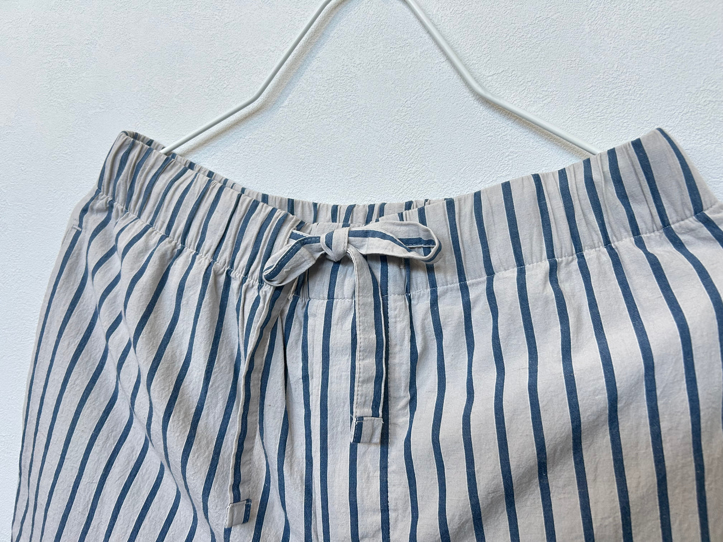 【hoteL_ ホテルアンダースコア　】pants blue stripe PJ0604/HT00008