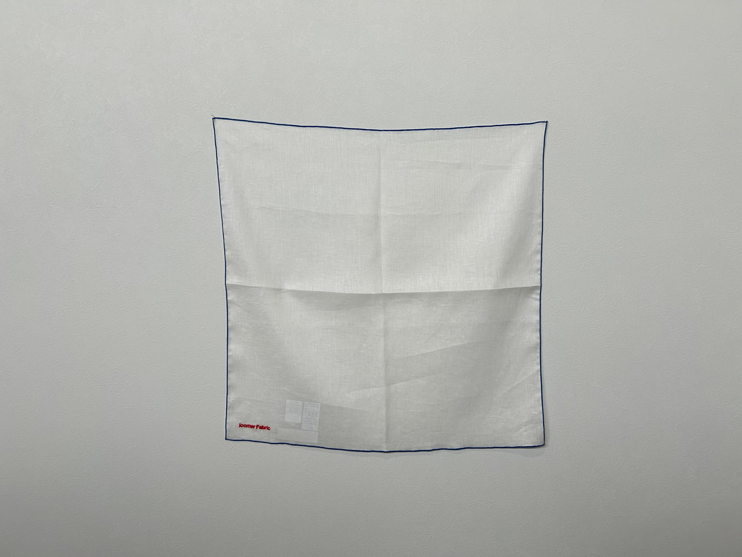 【loomer ルーマー】Embroidery Linen Cloth(Big) LM125-LC055 White/HK00490