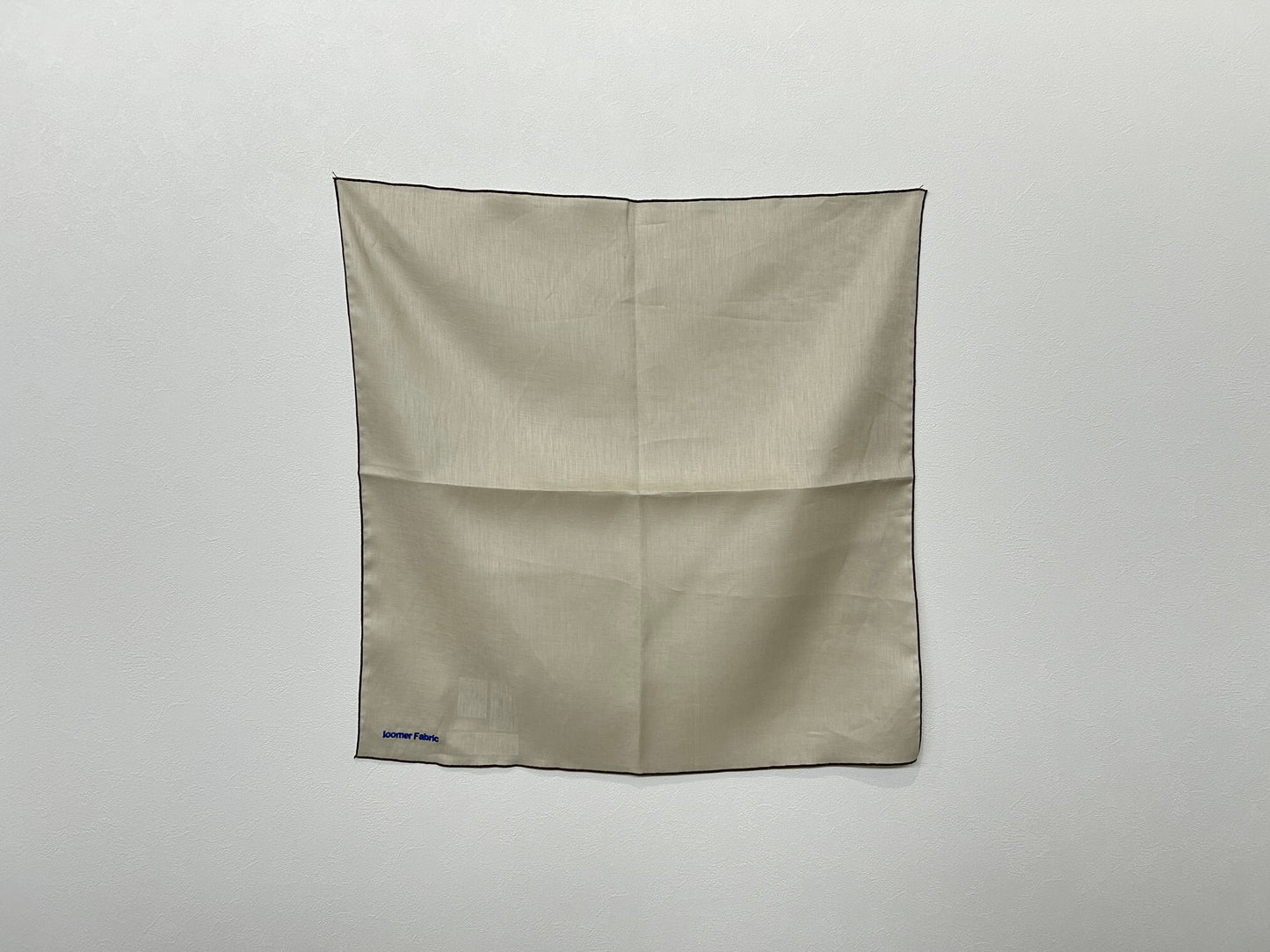 【loomer ルーマー】Embroidery Linen Cloth(Big) LM125-LC055 Beige/HK00490