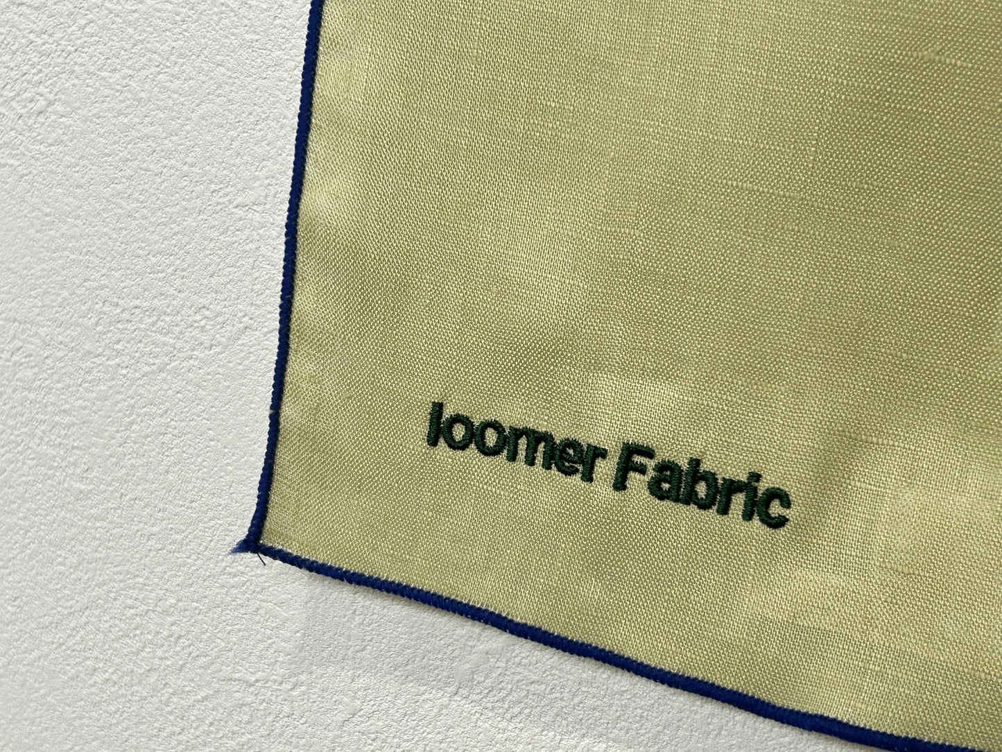 【loomer ルーマー】Embroidery Linen Cloth(Big) LM125-LC055 Yellow/HK00490