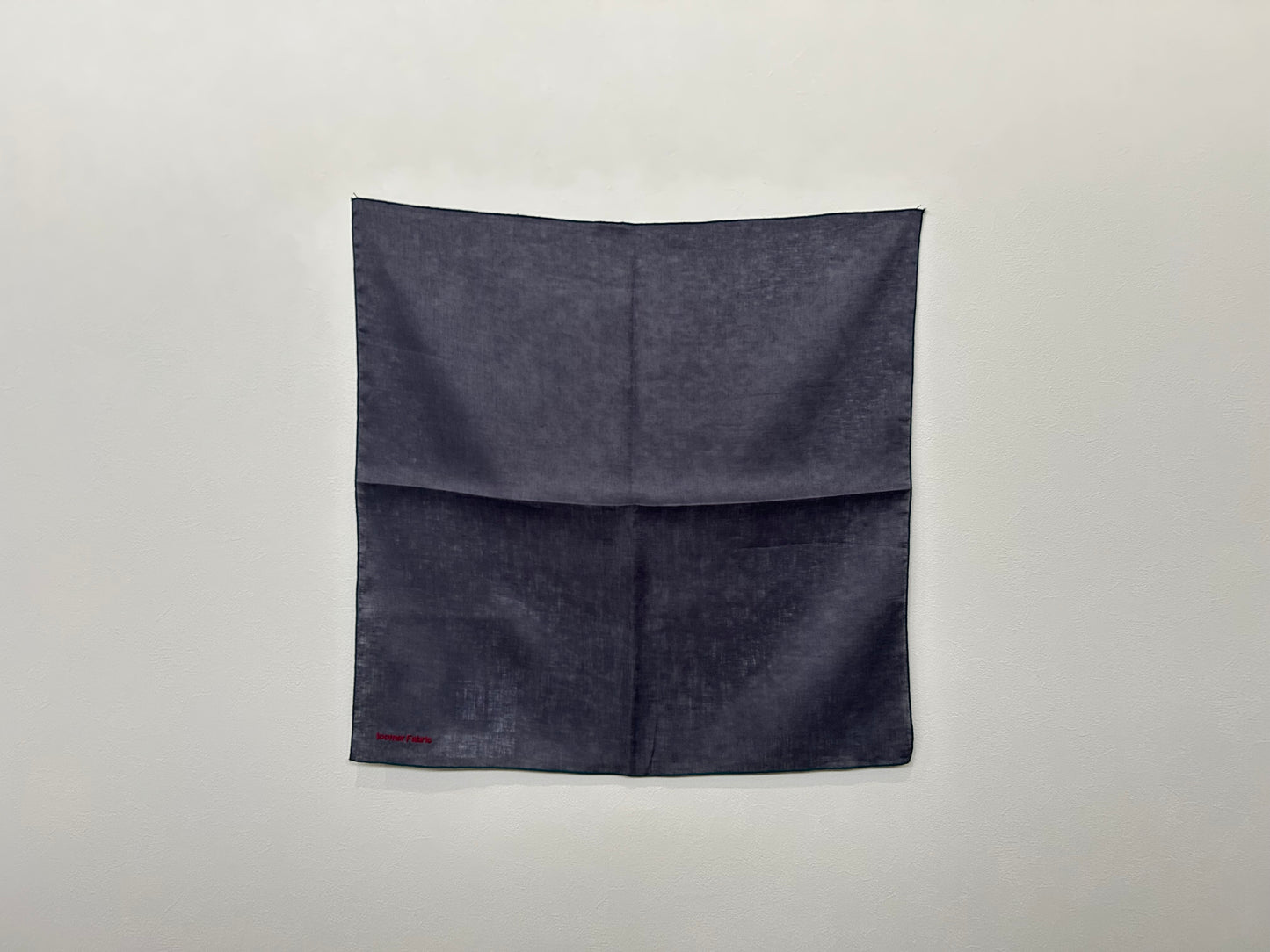 【loomer ルーマー】Embroidery Linen Cloth(Big) LM125-LC055 Charcoal/HK00490