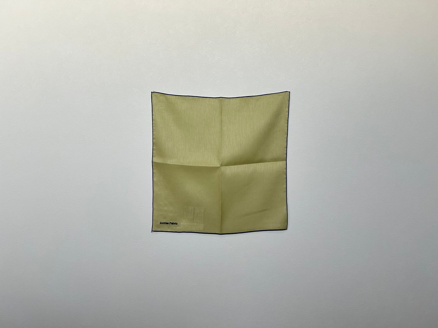 【loomer ルーマー】Embroidery Linen Cloth(Small) LM125-LC054 Yellow/HK00489