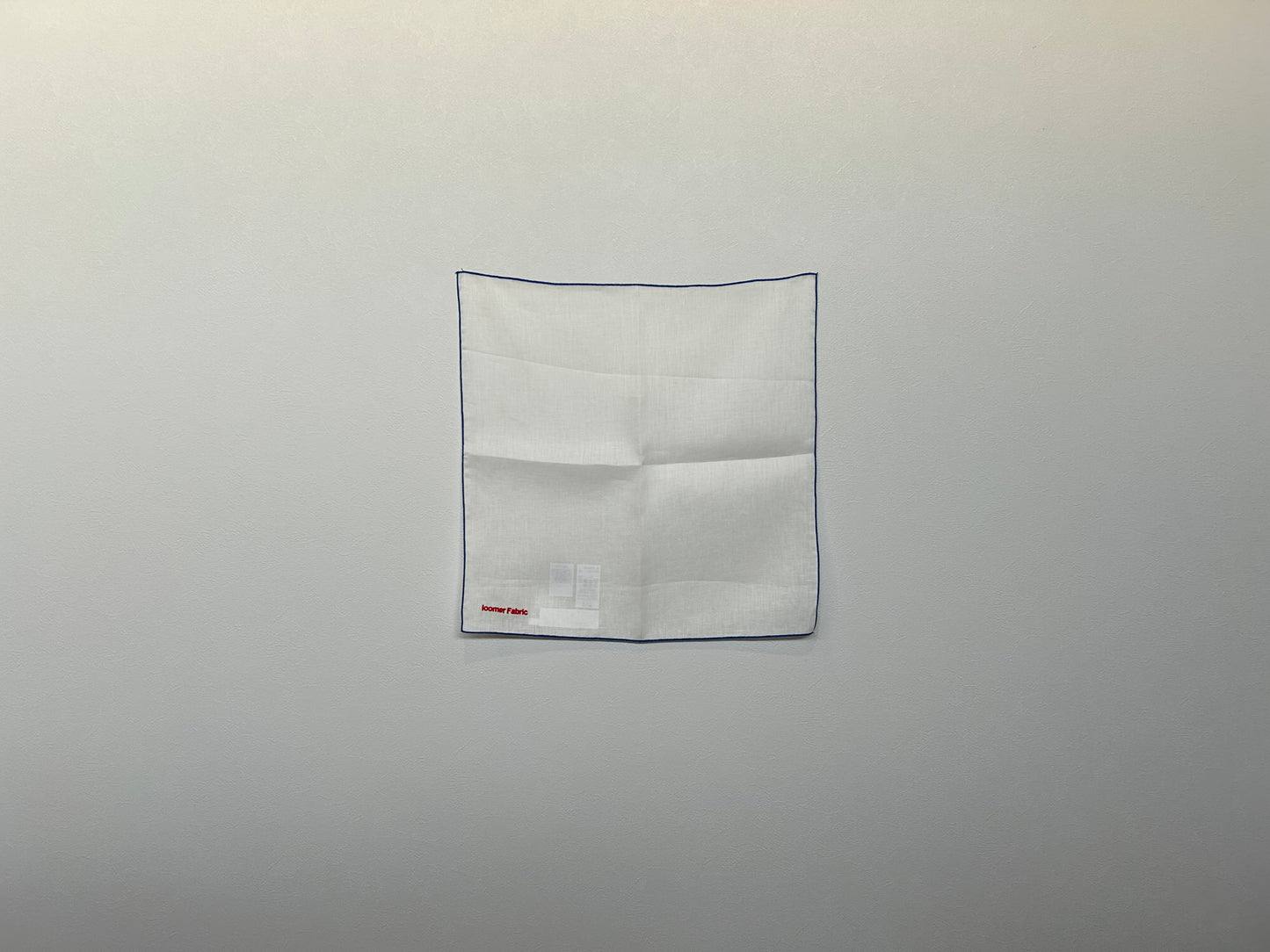 【loomer ルーマー】Embroidery Linen Cloth(Small) LM125-LC054 White/HK00489