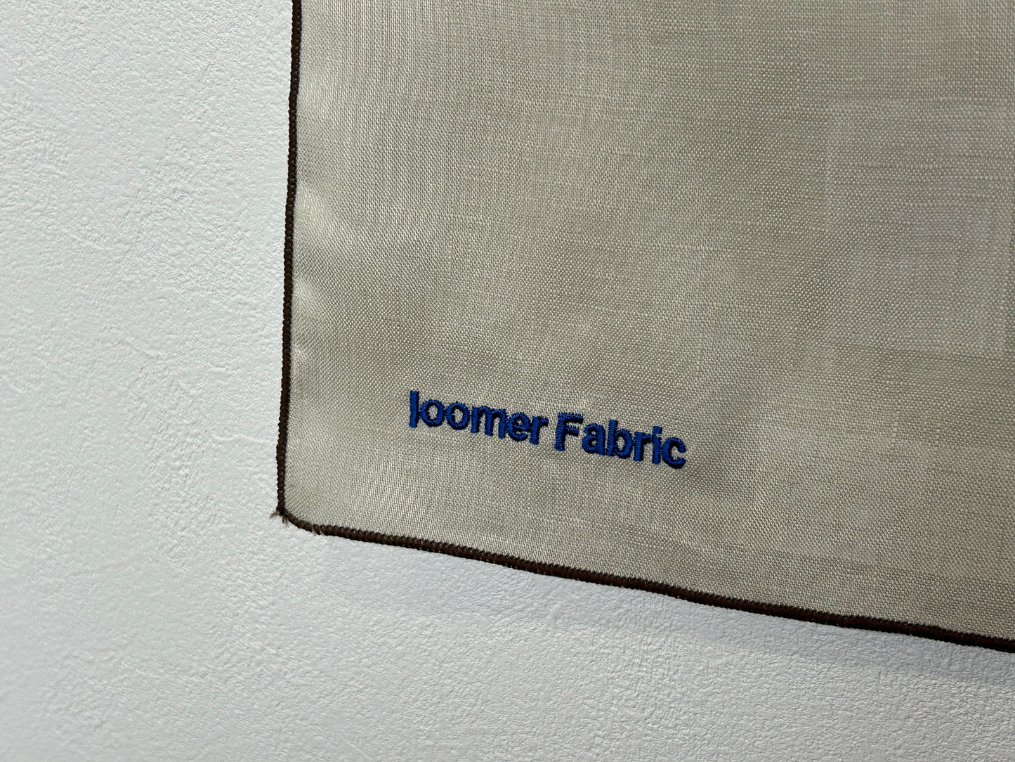 【loomer ルーマー】Embroidery Linen Cloth(Small) LM125-LC054 Beige/HK00489