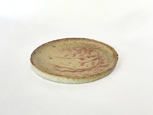 【芳賀 龍一】焼締皿/HK00588